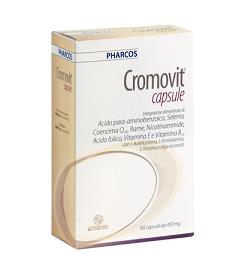 Image of Cromovit Integratore Antiossidante 60 Capsule 450 mg