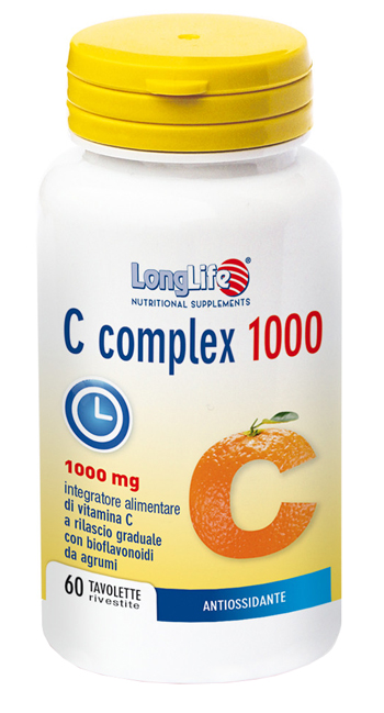 Image of LongLife C Complex 1000 Integratore Vitaminico 60 Tavolette Rilascio Graduale