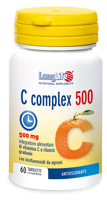 Image of LongLife C Complex 500 Integratore Immunitario 60 Tavolette