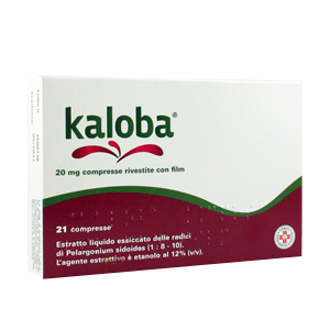 Image of Kaloba 20 mg Contro Raffreddore Comune 21 Compresse