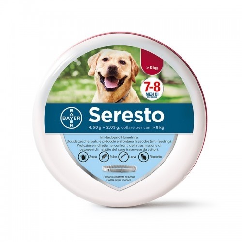 Image of Seresto Collare Antiparassitario per Cani Più di 8 Kg