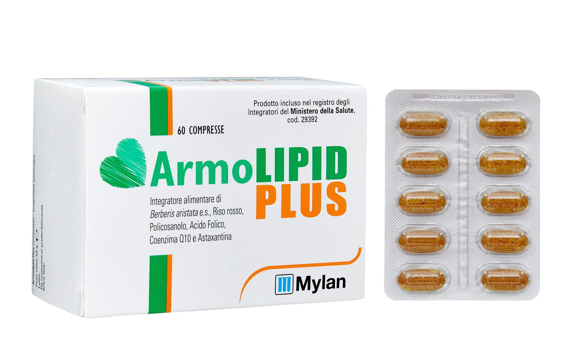 Image of Armolipid Plus Integratore per il Colesterolo 60 Compresse