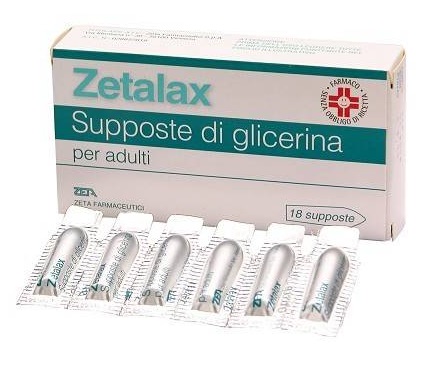 Image of Zetalax Adulti 2,25 gr Glicerolo Stitichezza 18 Supposte