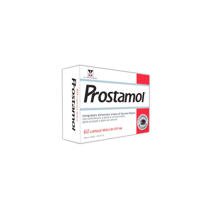Prostamol Integratore per la Prostata e per le Vie Urinarie 60 capsule molli