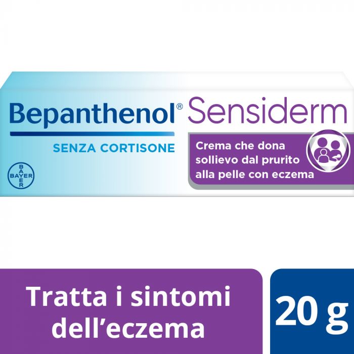 Bepanthenol Sensiderm Crema Idratante Anti-prurito 20 g
