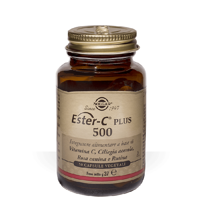 Solgar Ester C Plus 500 Integratore Vitamina C 100 Capsule