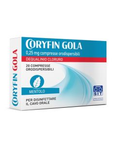 Coryfin Gola 0,25 mg 20 Compresse Orodispersibili