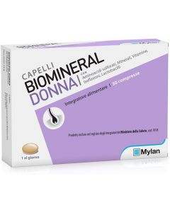 Biomineral Donna Integratore Per Capelli 30 Compresse