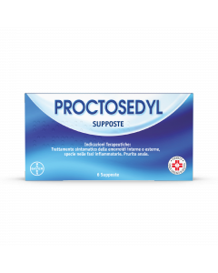 Proctosedyl Trattamento Sintomatico Emorroidi Ragadi con Idrocortisone Acetato 6 Supposte