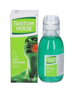 Tantum Verde Collutorio 0,15% Benzidamina cloridrato Flacone 120 ml