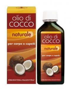 Erboristeria Magentina Olio di Cocco Nutriente Idratante Corpo Capelli 100 ml