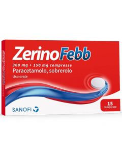 ZerinoFebb Adulti 300 mg + 150 mg 15 Compresse