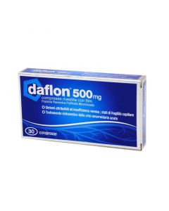 Daflon 500 mg Vasoprotettore 30 compresse