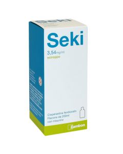 Seki Sciroppo Tosse Secca 3,54 mg/ml Flacone 200 ml