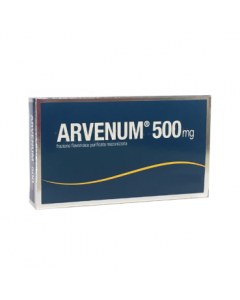 Arvenum 500 mg Flavonoidi Vasoprotettore 60 Compresse Rivestite