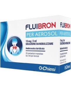 Fluibron Per Aerosol 15 mg/2 ml Soluzione da Nebulizzare 20 Flaconcini Monodose