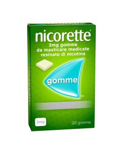 Nicorette 2 mg Gomme Masticabili Per Smettere Di Fumare 30 Pezzi