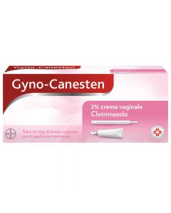 Gyno-Canesten 2% Clotrimazolo Crema Vaginale Antimicotica 30 g + 6 applicatori