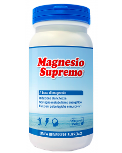 Natural Point Magnesio Supremo Integratore Per Stanchezza e Stress 150 Gr