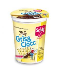 Schar Milly Gris & Ciocc Grissini Con Crema Al Cacao Senza Glutine 52g