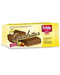 Schar Quadritos Wafer Senza Glutine con Cacao e Cioccolato Fondente 40 g