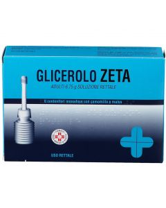Glicerolo Zeta Adulti 6,75g Soluzione Rettale 6 Clismi