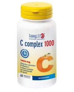 LongLife C Complex 1000 Integratore Vitaminico 60 Tavolette Rilascio Graduale