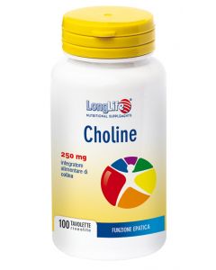 LongLife Choline Integratore Tonico 100 Tavolette