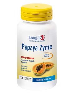 LongLife Papaya Zyme Integratore Digestivo 120 Tavolette