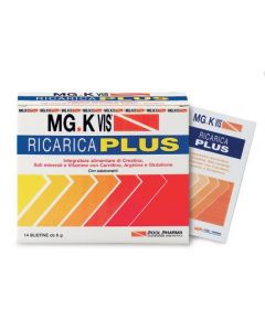Mg.K Vis Ricarica Plus Integratore Sali Minerali E Vitamine 14 Bustine