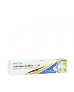 Diclofenac Zentiva 1% Gel Antinfiammatorio Dolori 50 g