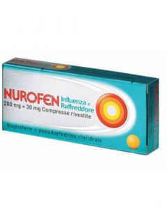 Nurofen Influenza e Raffreddore 200 mg + 30 mg 24 Compresse Rivestite