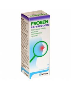 Froben Raffreddore Spray Nasale 0,05% Ossimetazolina Decongestionante 15 ml