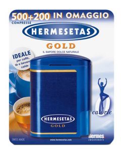 Hermesetas Gold Dolcificante Acalorico 500+200 Compresse
