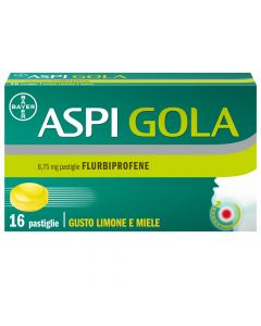 Aspi Gola 8,75 mg Pastiglie Gusto Limone e Miele 16 Pastiglie