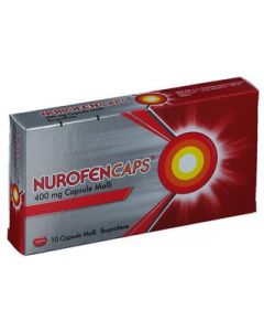 Nurofencaps 400 mg Ibuprofene 10 Capsule Molli
