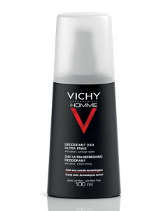 Vichy Homme Deodorante Vapo Ultra Fresco 100 ml