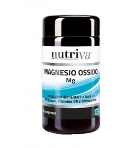 Nutriva Magnesio Ossido Integratore 50 Compresse