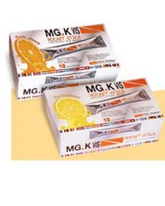 Mg.K Vis Pocket Stick Arancia Integratore Energetico 12 Bustine