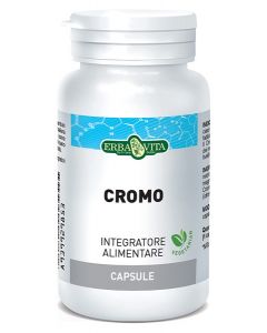 Erba Vita Cromo Integratore Metabolico 60 Capsule
