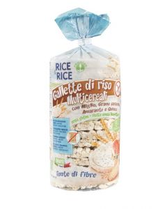 Rice&Rice Gallette Di Riso Multicereali Biologico Senza Glutine 100 g