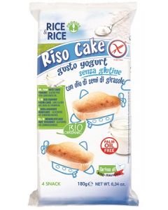Rice&Rice Rico Cake Yogurt Merendine Senza Glutine 4x45 g