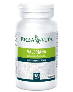 Erba Vita Valeriana Integratore Rilassante 125 Tavolette 400 mg