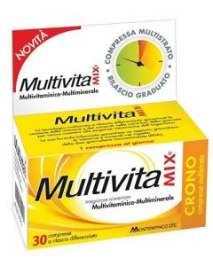 MultivitaMIX Crono Integratore Vitamine e Minerali 30 Compresse