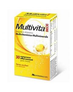 Multivitamix Integratore 30 Compresse Effervescenti