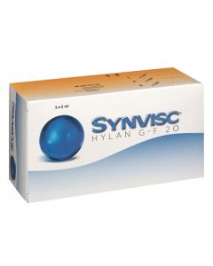Synvisc Siringa Intrarticolare Preriempita Acido Ialuronico 2 ml 3 pezzi