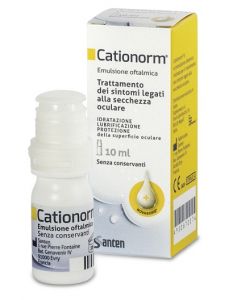 Cationorm Multidose Emulsione Oftalmica Gocce 10 ml