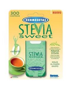 Hermesetas Stevia Sweet Dolcificante Acalorico 300 Compresse