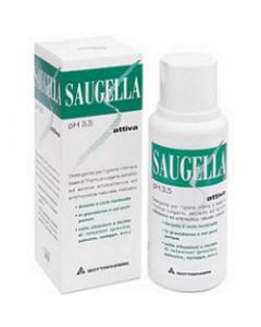 Saugella Attiva Detergente Intimo Ph 3.5 Antibatterico 250 ml