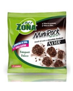 Enerzona MiniRock 40-30-30 Cioccolato Fondente 1 Minipack da 24g